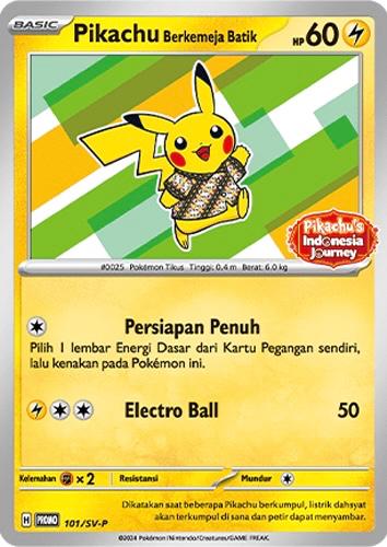 pikachu batik 101/sv-p